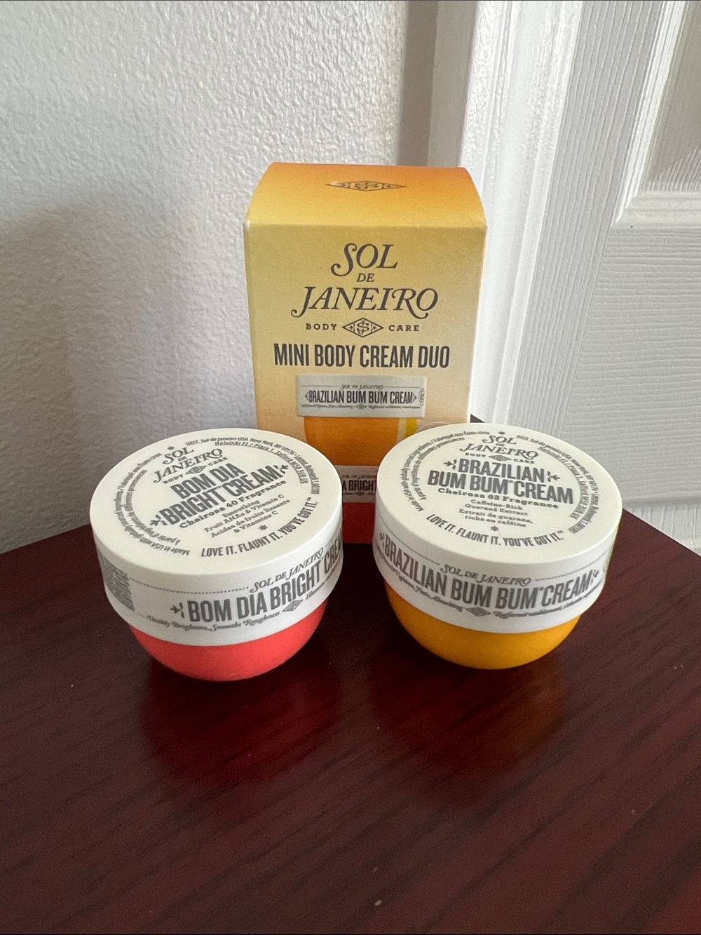 Sol de Janeiro Mini Body Cream Duo — Bom Dia & Brazilian Bum Bum